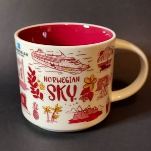 Starbucks Been There Series Norwegian Sky Cruise Ship mug